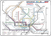 U-Bahn/ S-Bahn rail plan